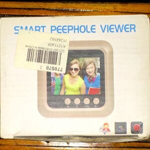 New! Smart Peephole Viewer Camera